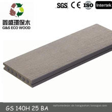 China WPC konstruierte Bodenbelag/Kunststoff-WPC-Decking/Huzhou-Decking-WPC